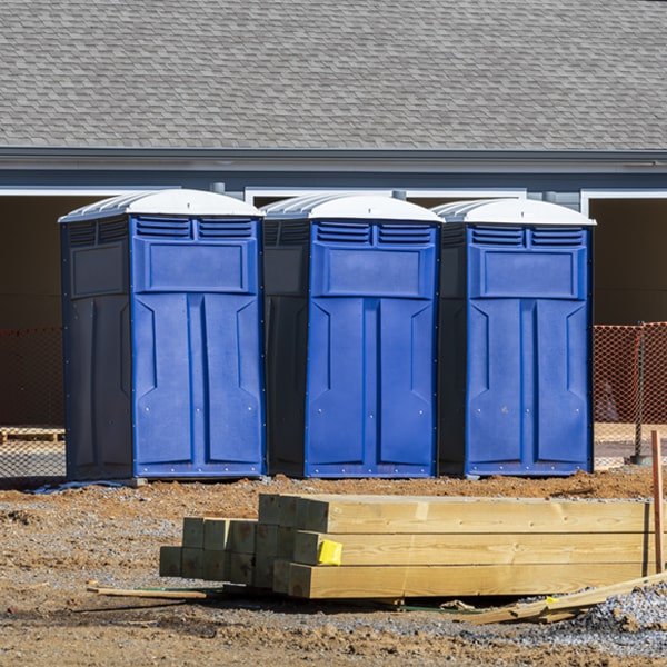 do you offer hand sanitizer dispensers inside the porta potties in Northborough